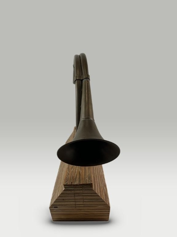 Brass Horn Sculpture - 2