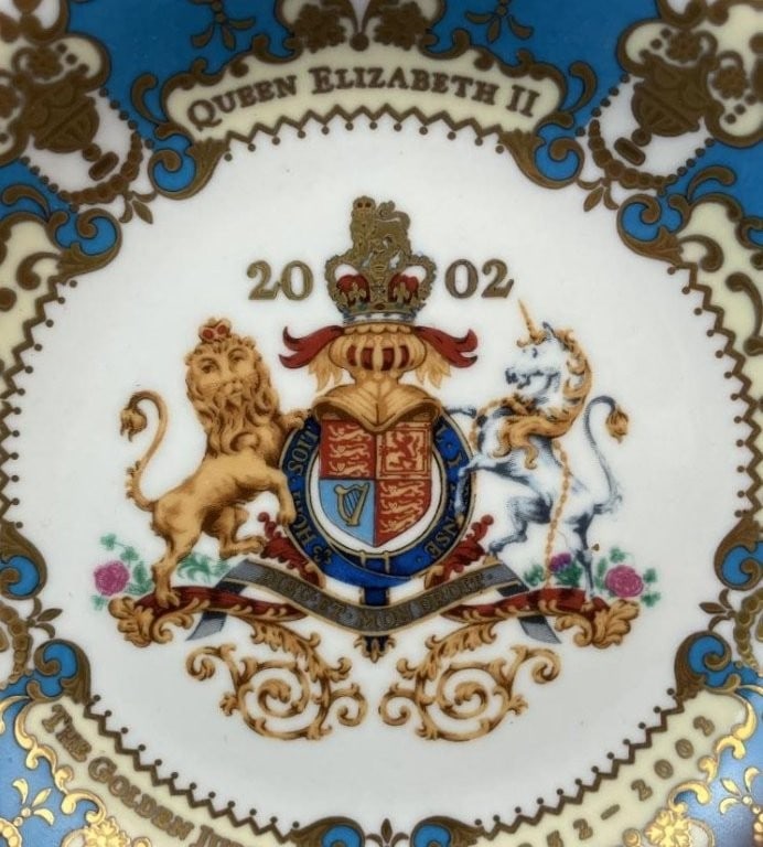 English Monarch Commemorative China Dishes - 3
