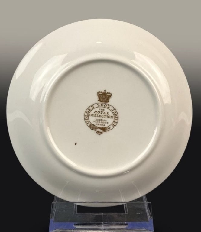 English Monarch Commemorative China Dishes - 4