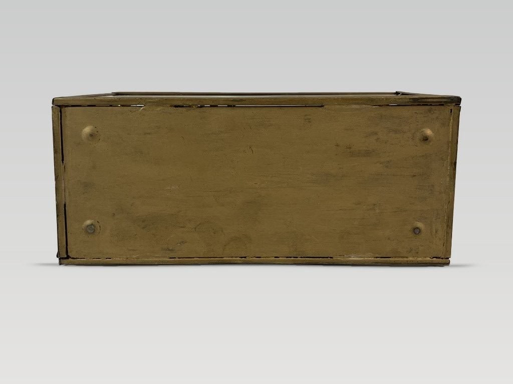 Gilt Finish Glass Display Box - 7