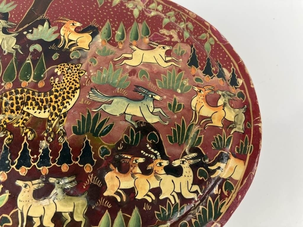 Kashmiri Paper Mache Lacquer Box - 7