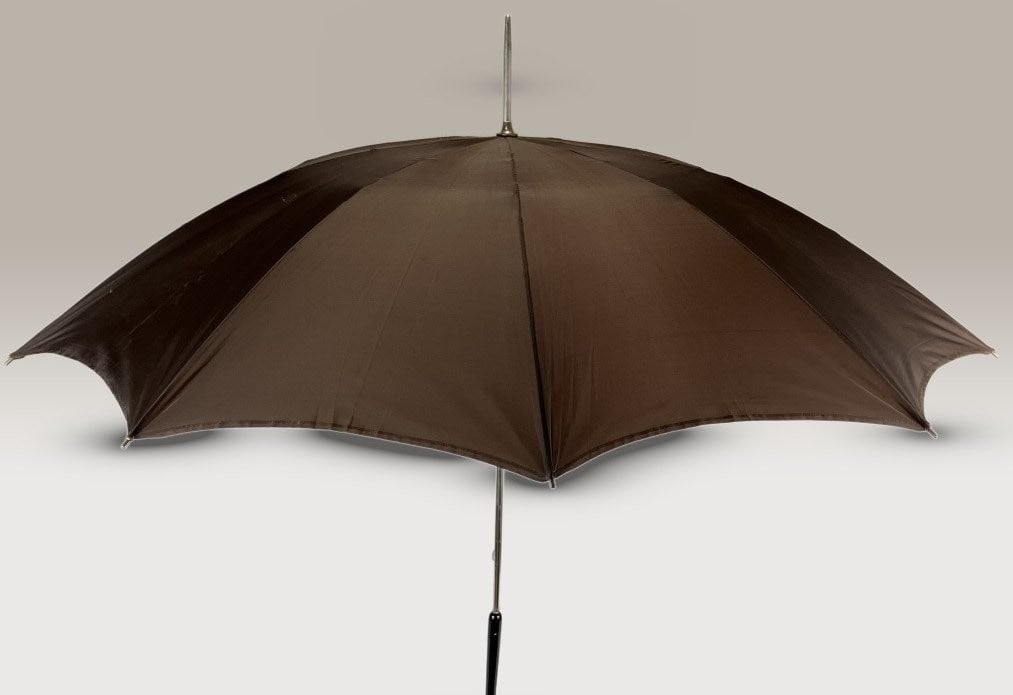 1940s 800 Silver-Handled Umbrella - 4