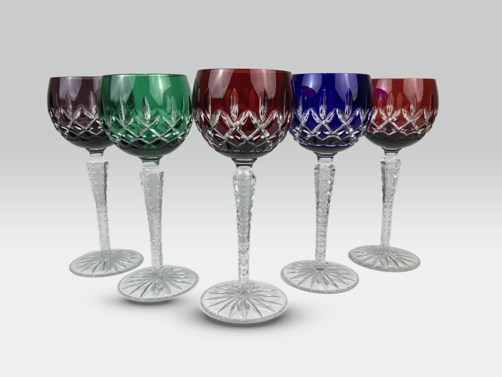 Ajka Crystal Arabella Wine Hock Glasses - 3
