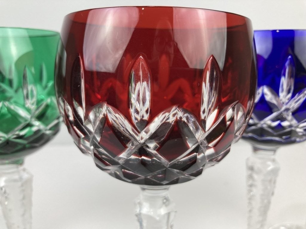 Ajka Crystal Arabella Wine Hock Glasses - 4