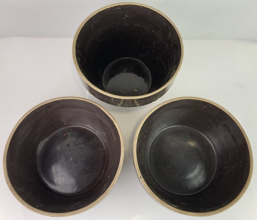 Group of Stoneware Bowls - 2