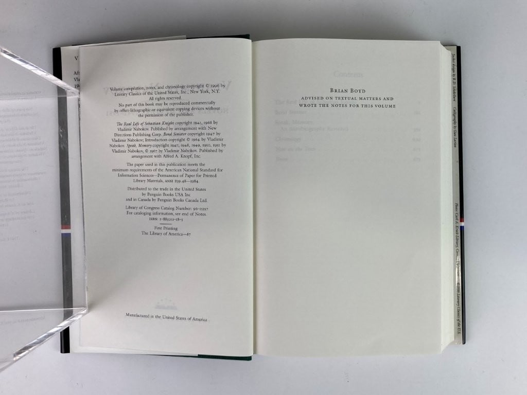 Vladimir Nabokov Collected Volumes - 3