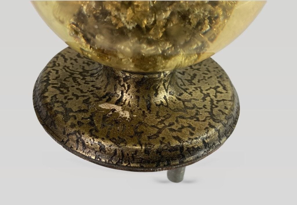 Pair of Mid-Century Modern Gilt Door Knobs - 5