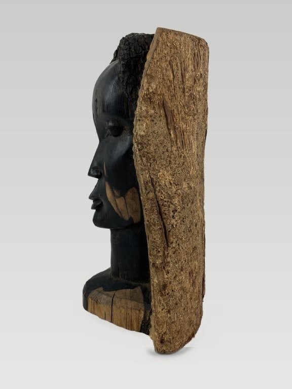 East African Ebony Wood Bust - 3