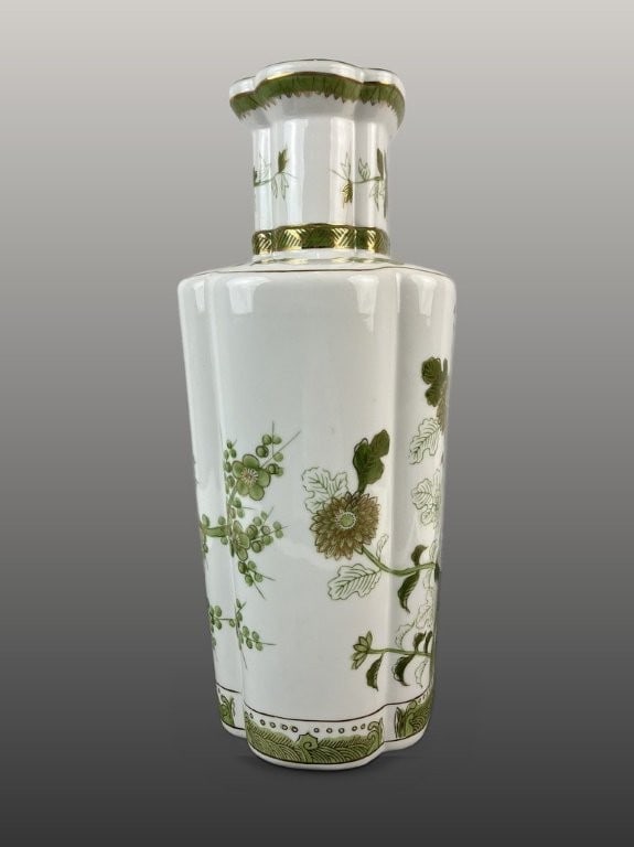 Andrea by Sadek Hand-Painted Porcelain Vase - 4