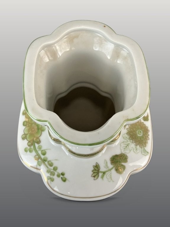 Andrea by Sadek Hand-Painted Porcelain Vase - 7