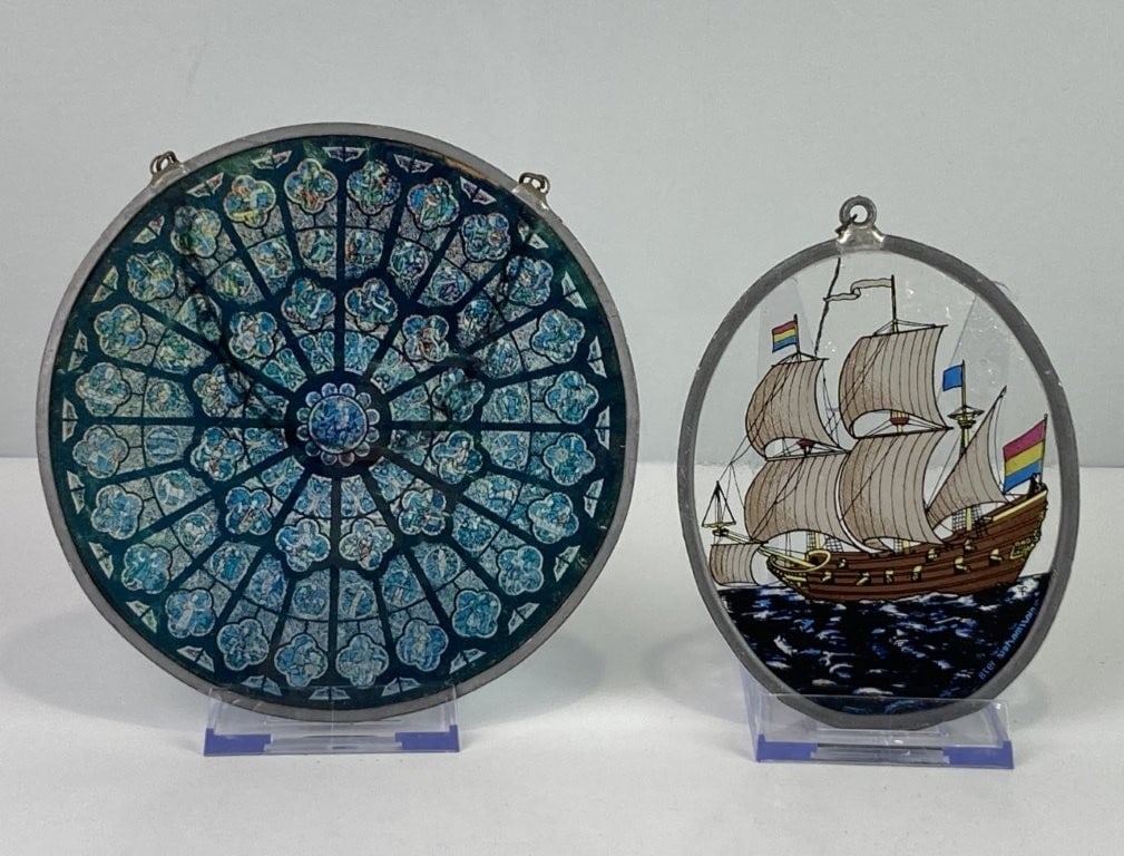Mid-Century Modern Glass Masters Suncatchers - 7