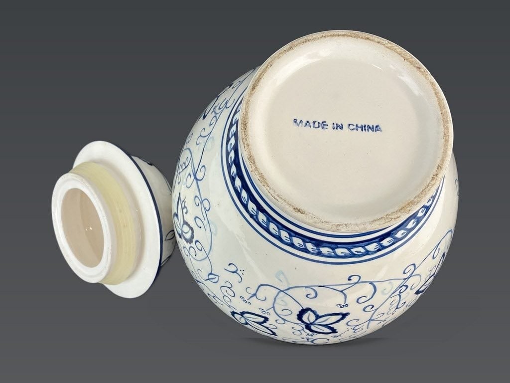 Chinese Blue and White Ginger Jar - 6