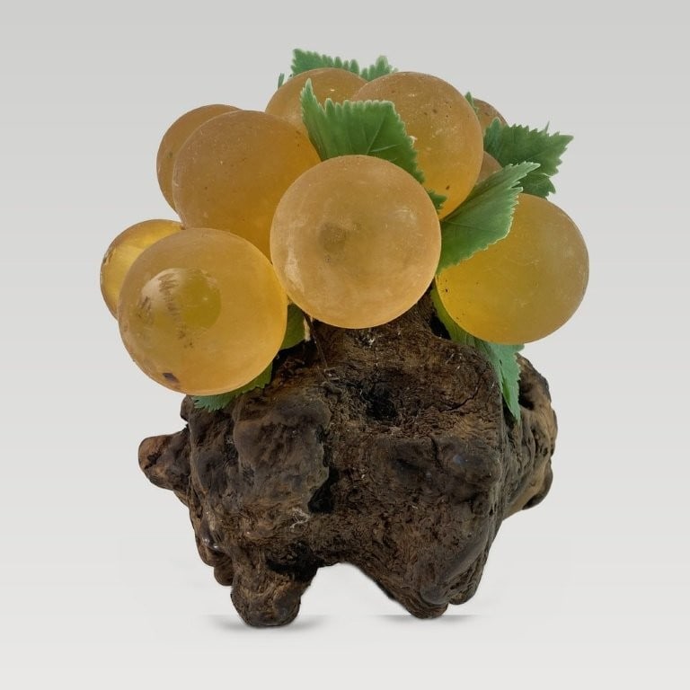 Mid-Century Large Art Glass and Lucite Fruit - 4