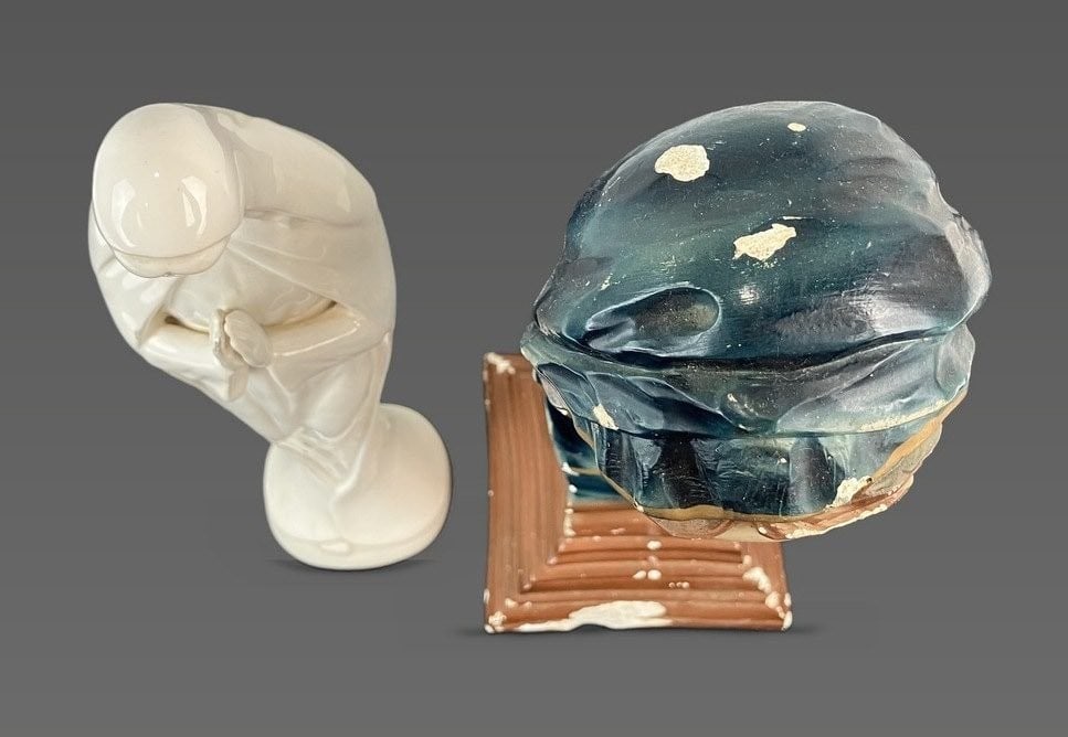 Two Devotional Mary Figurines - 9