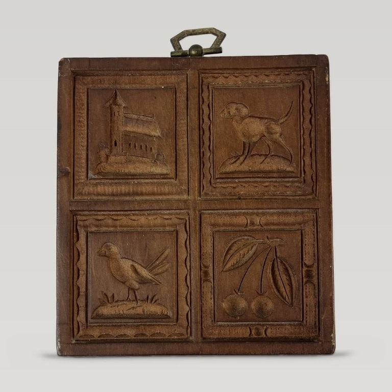 Folk Art Country Carved Wall Plaques - 7