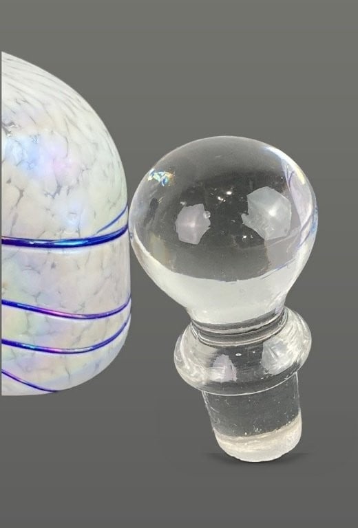 Vintage Art Glass Perfume Bottles - 2