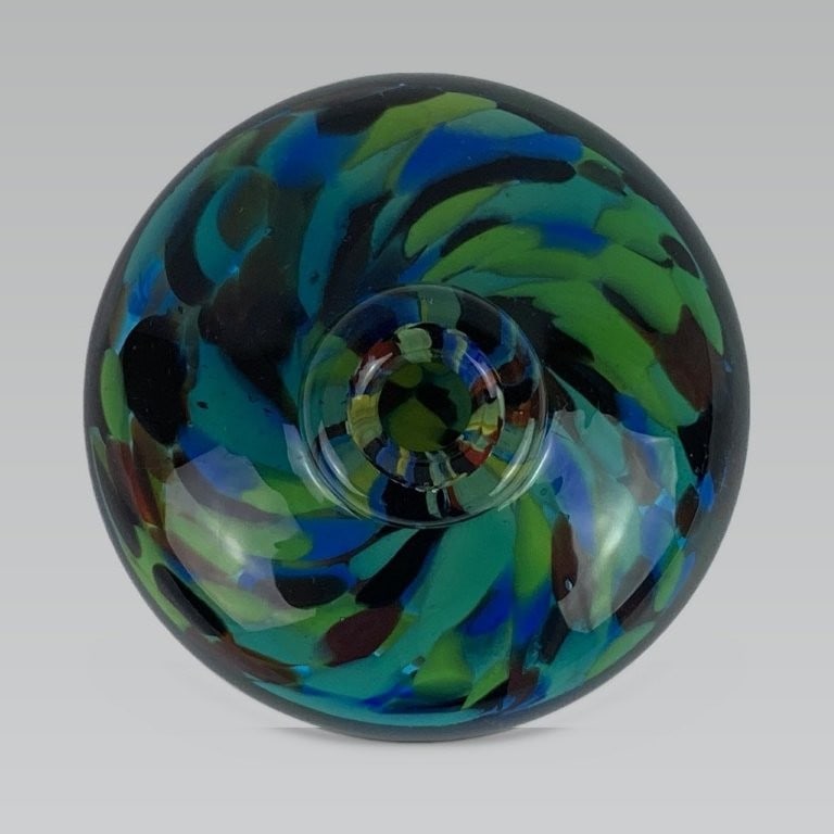 Murano Confetti Art Glass Perfume Bottle - 5