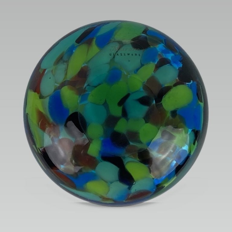 Murano Confetti Art Glass Perfume Bottle - 6