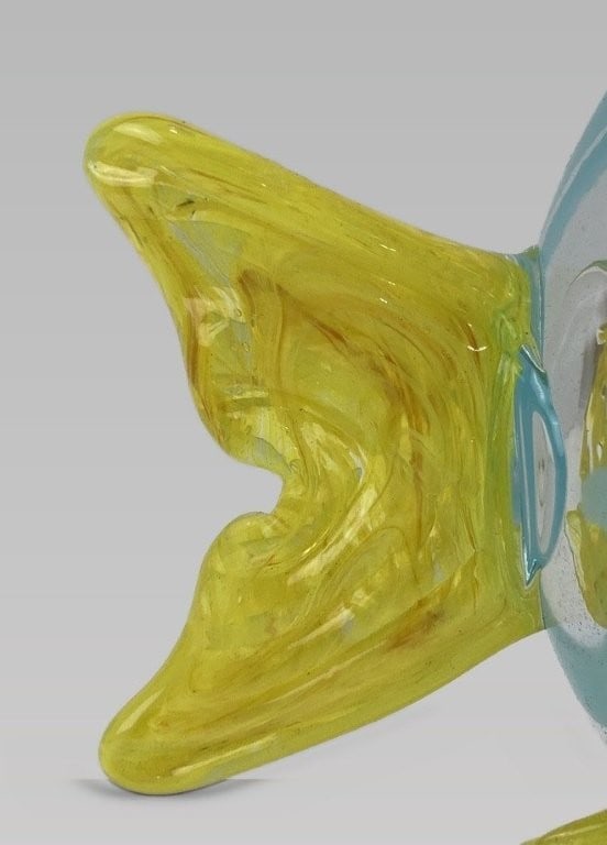 Art Glass Fish Sculpture - 7