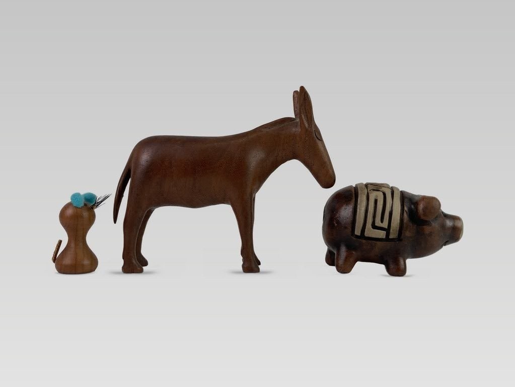 Hand-crafted Animal Figurines - 3