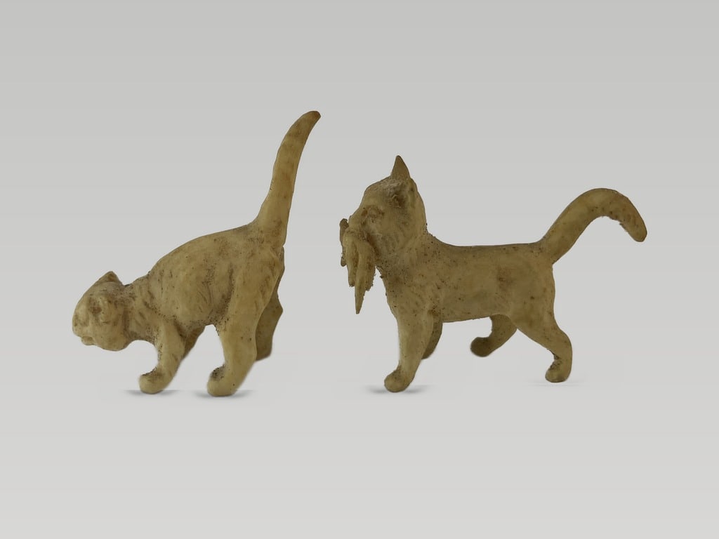 Miniature Bone Cats and Mice - 2