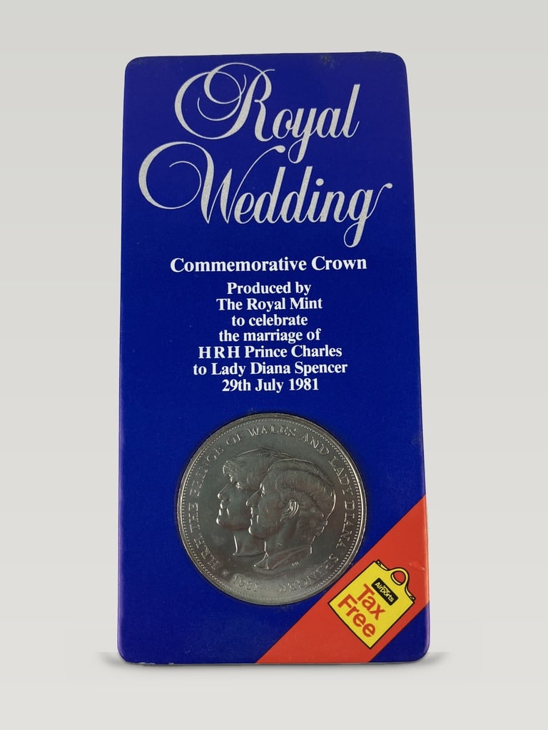 Pair of 1981 Royal Wedding Crowns - 2