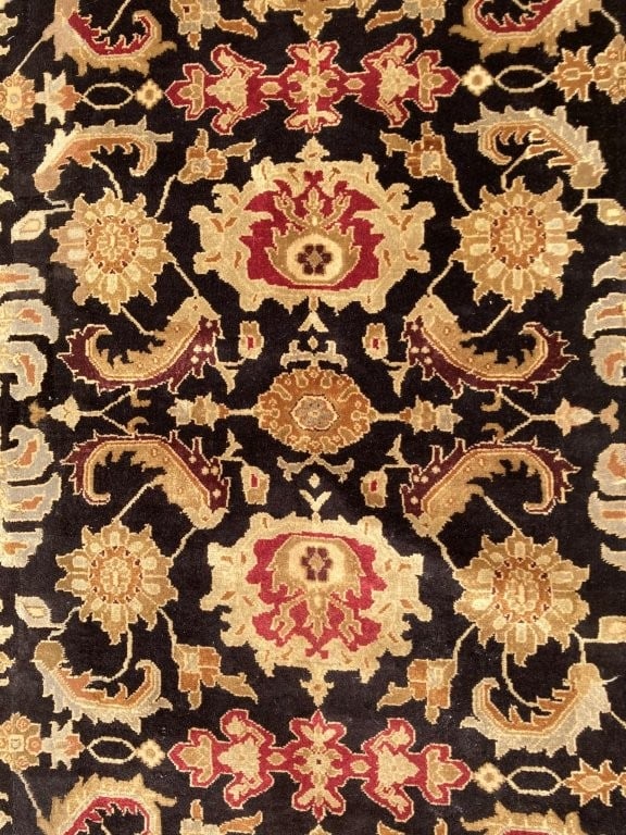 Hand-Knotted Indian Rug - 2