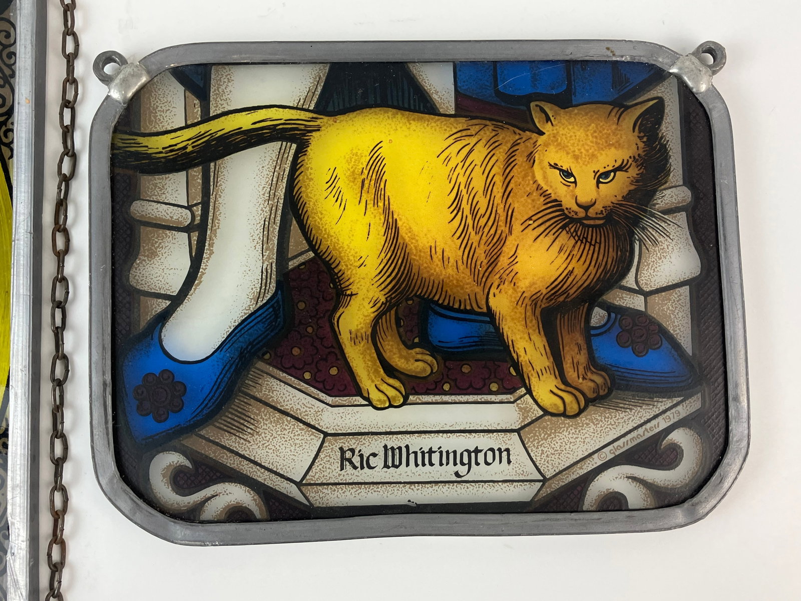 Two Stained Glass Cat Suncatchers - 2