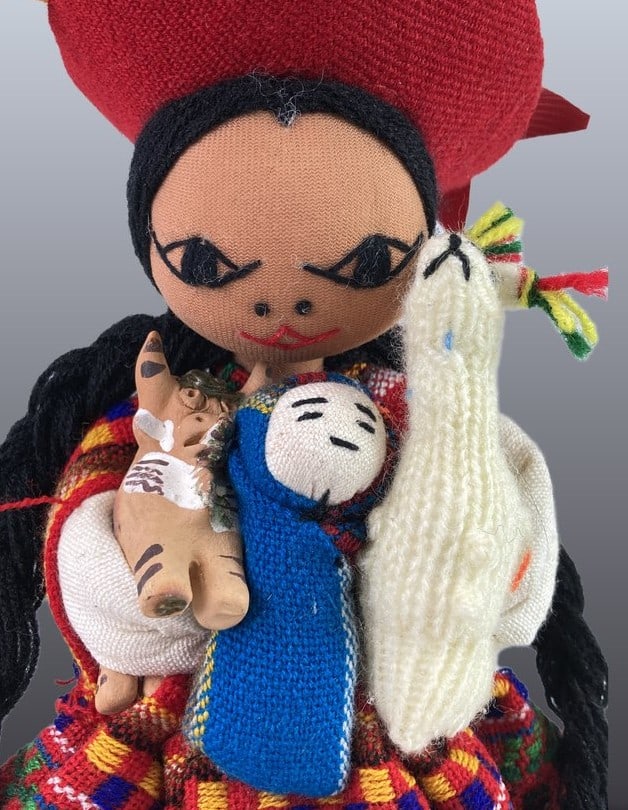 Peruvian Folk Art Doll - 2