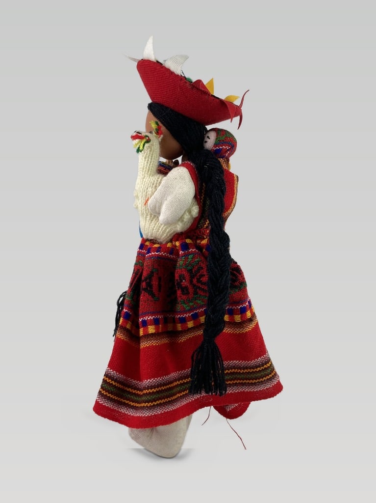 Peruvian Folk Art Doll - 3