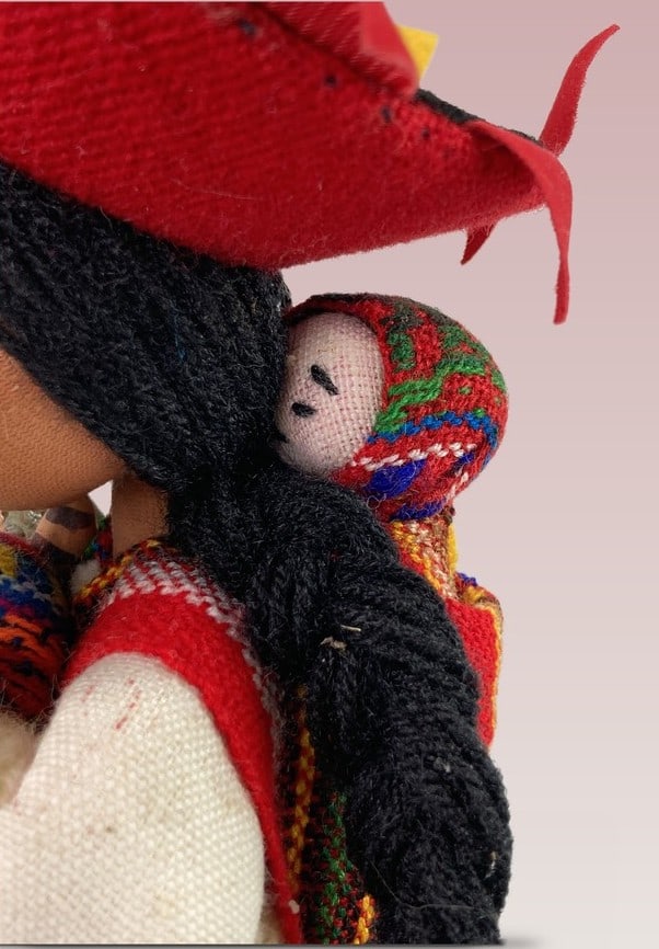 Peruvian Folk Art Doll - 4