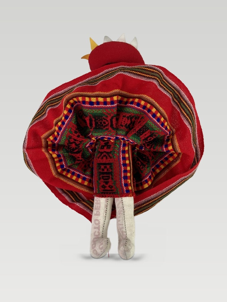 Peruvian Folk Art Doll - 7