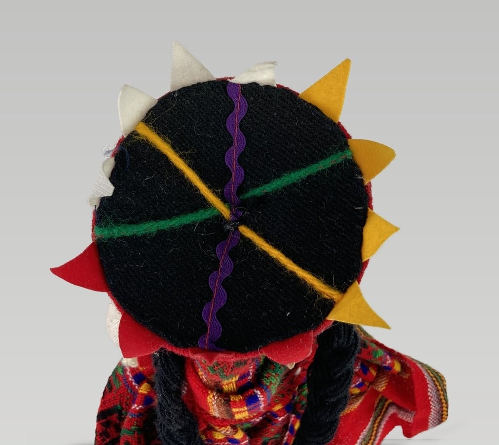 Peruvian Folk Art Doll - 8