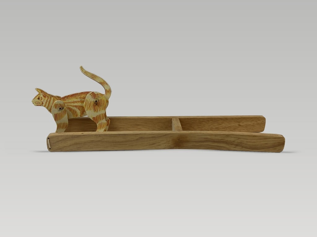 Artisan Cat Figurine Assortment: - 2