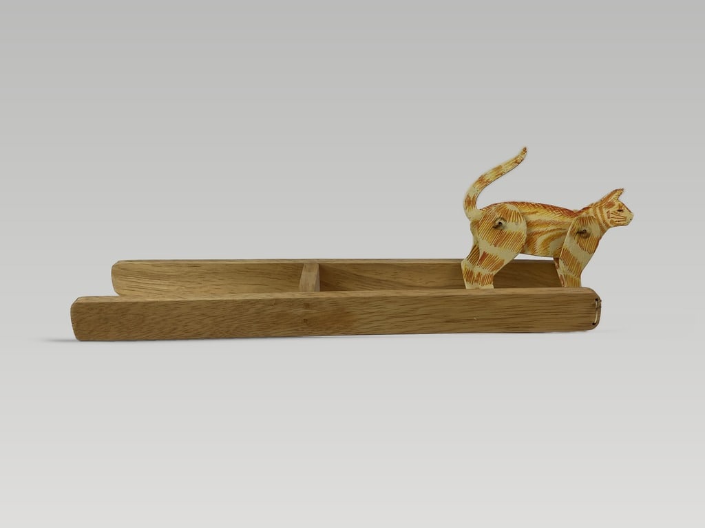 Artisan Cat Figurine Assortment: - 4
