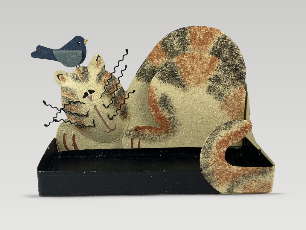 Artisan Cat Figurine Assortment: - 6