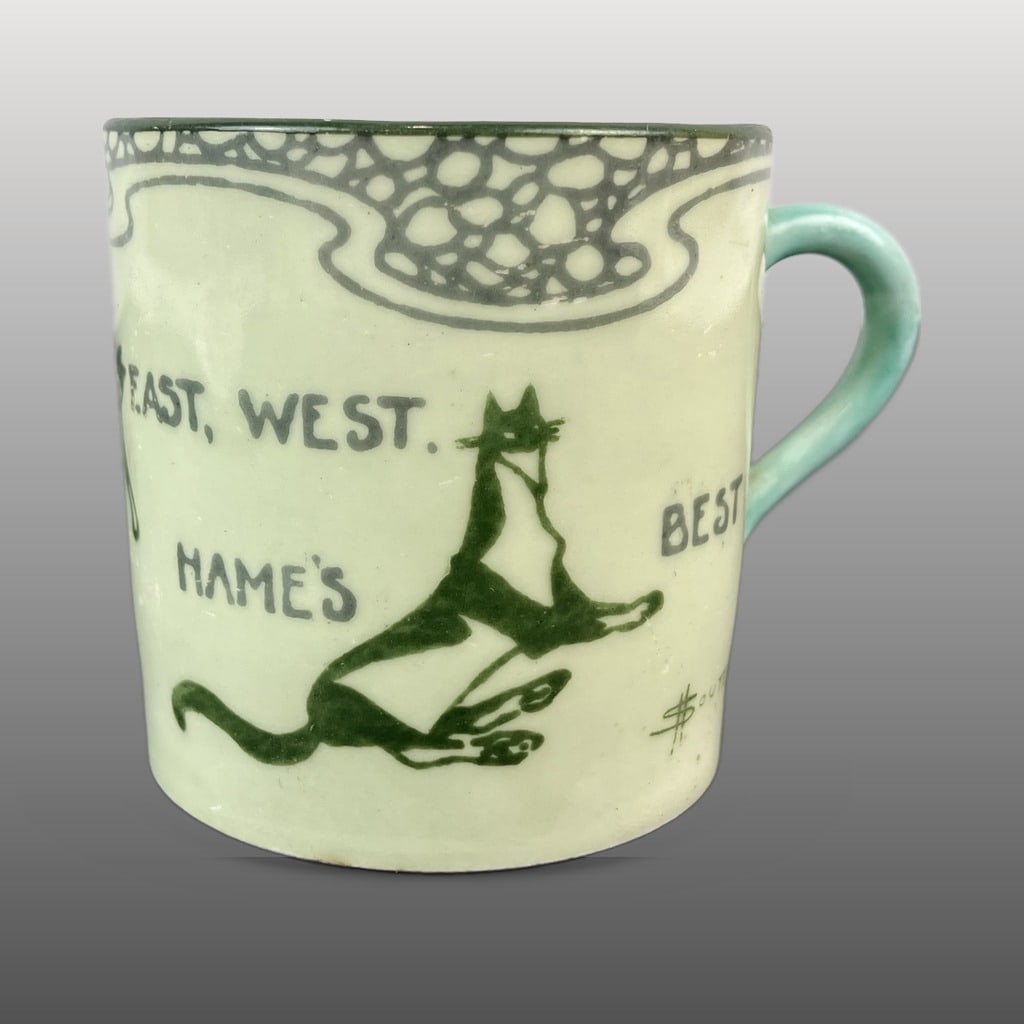 Souter Kateroo Royal Doulton Cat Cup and Pin Dish - 6