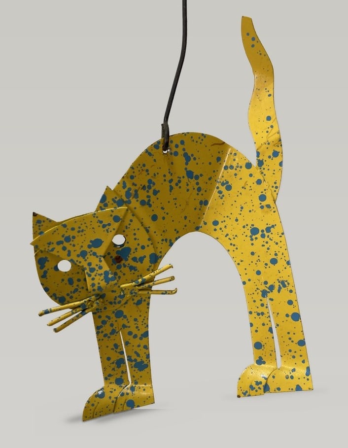 Modernist Cat Mobile Sculpture - 3