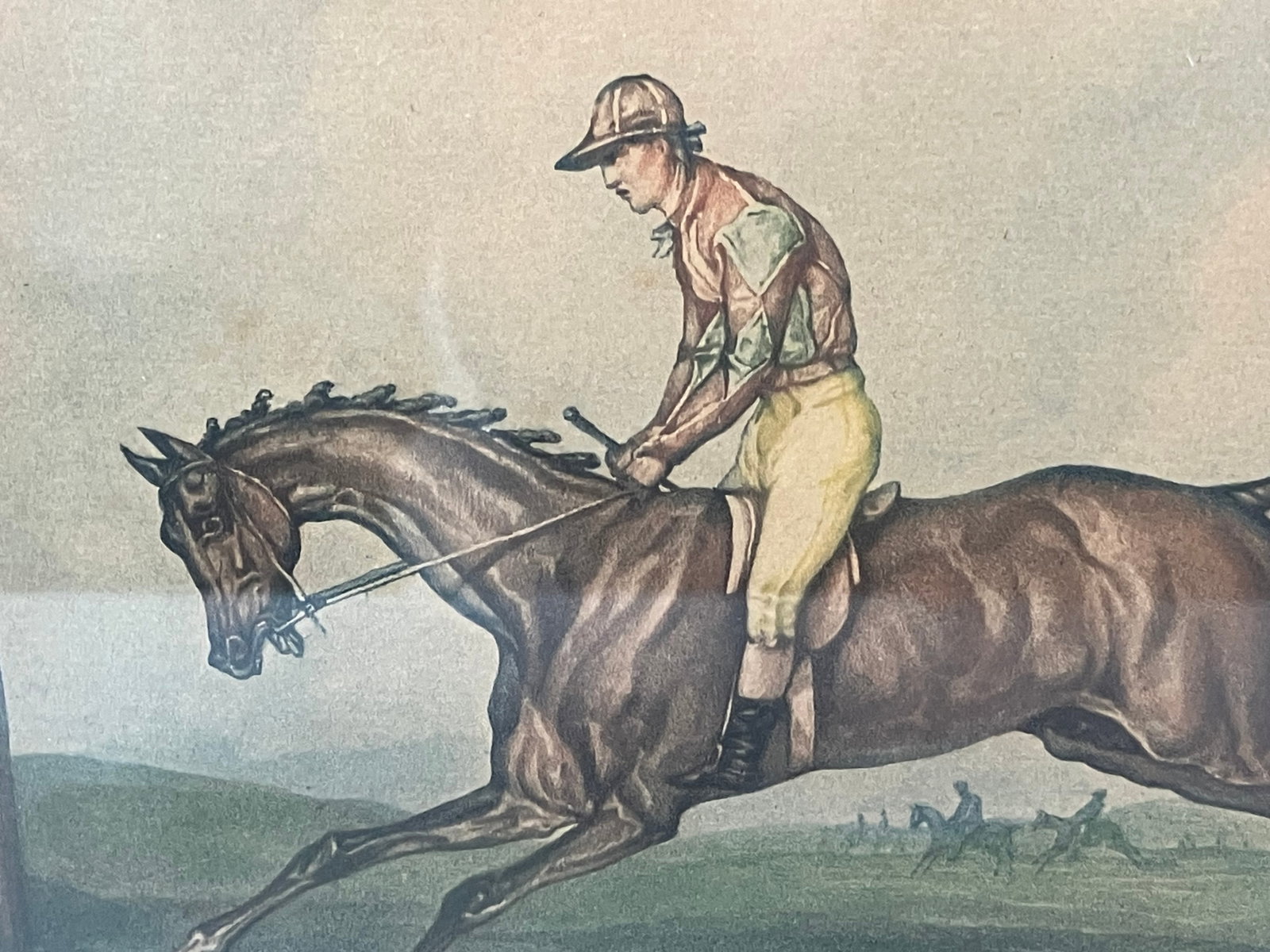 19th Century, French Horse Race, Etching - 2