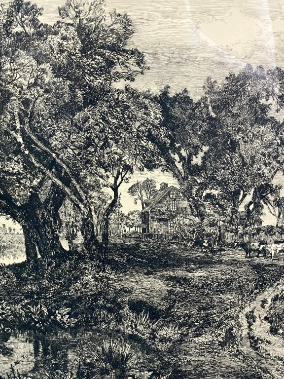 Signed Mary Nimmo Moran,Landscape, Etching - 3
