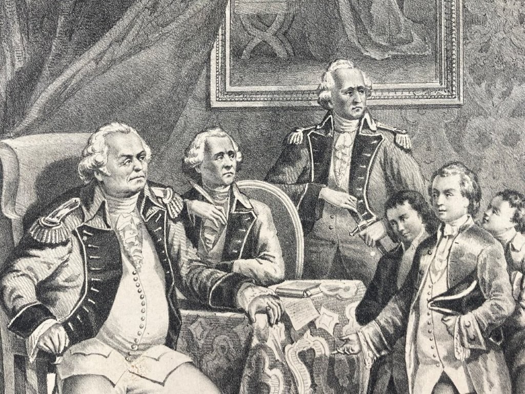 Set of 19th-Century, Dawn of Liberty, Rosenthal, Lithographs - 3