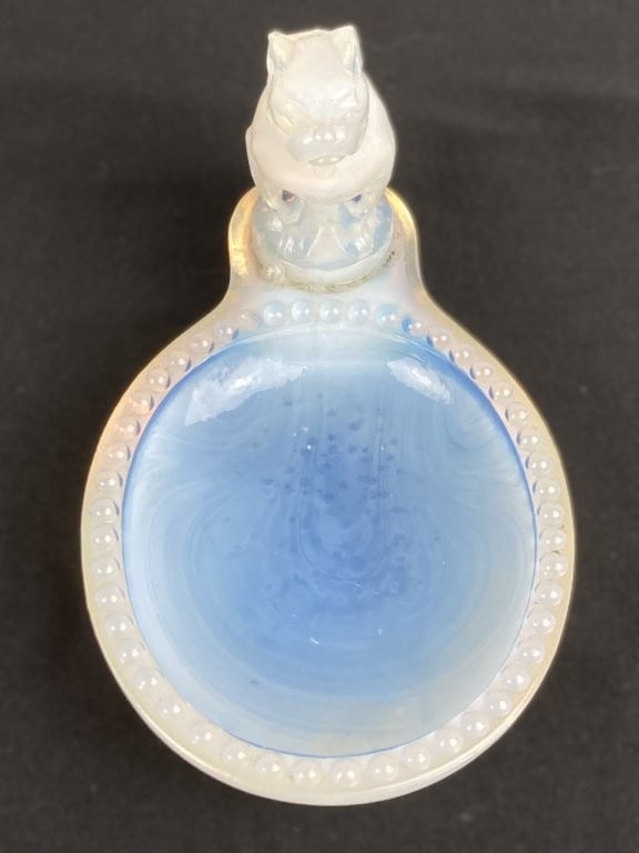 Sabino French Bulldog Art Glass Dish - 2