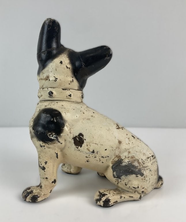 Hubley Cast Iron French Bulldog Doorstop - 4