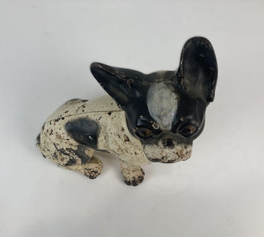 Hubley Cast Iron French Bulldog Doorstop - 6