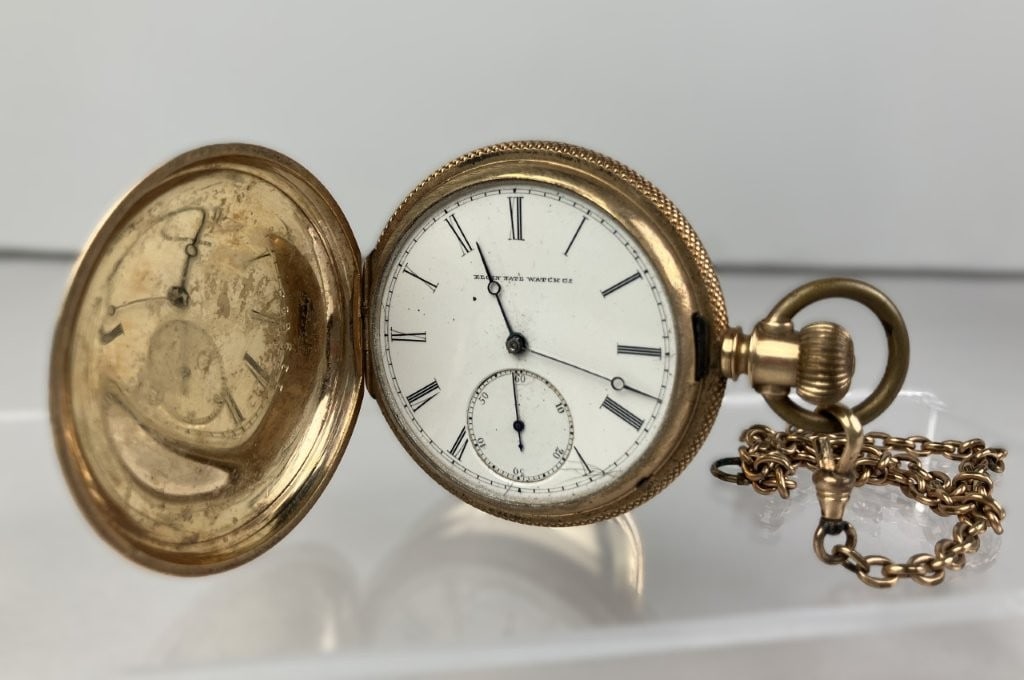 10KT Elgin Watch Co. Pocket Watch,19th Century (1 of 10)