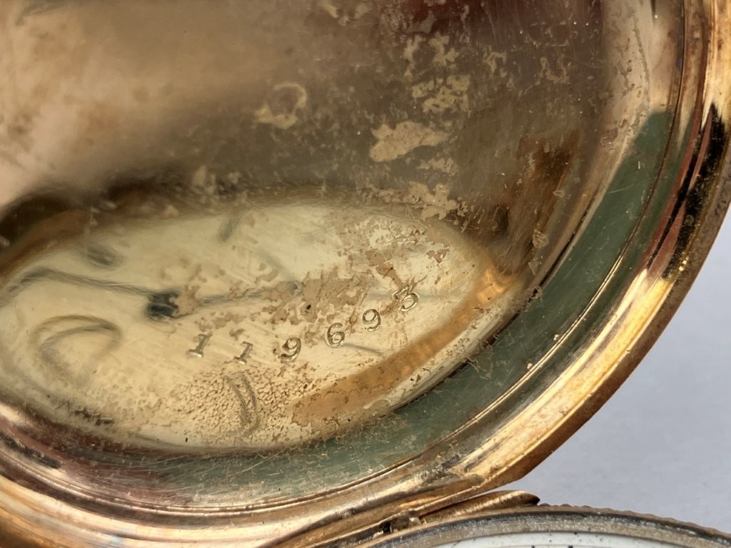 10KT Elgin Watch Co. Pocket Watch,19th Century - 4