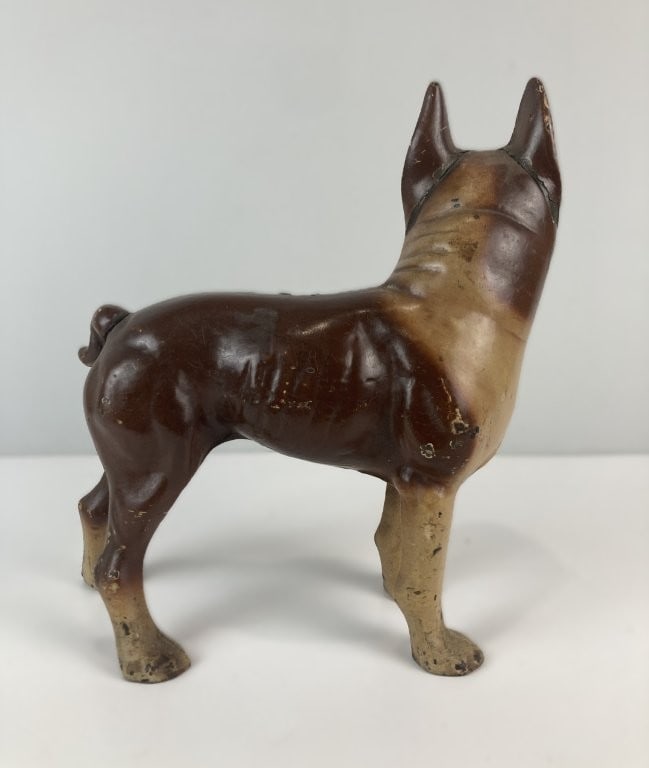Hubley Cast Iron Boston Terrier Doorstop - 5