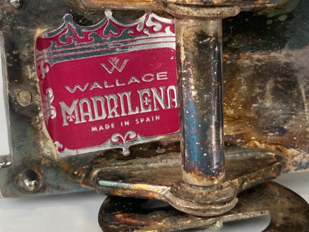 Wallace Silverplate Madrilena Cattle Cart - 8