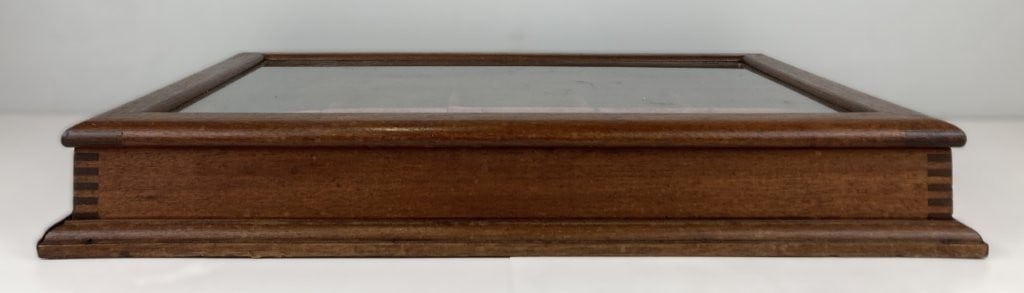 Mahogany Velvet-Lined Display Case - 3