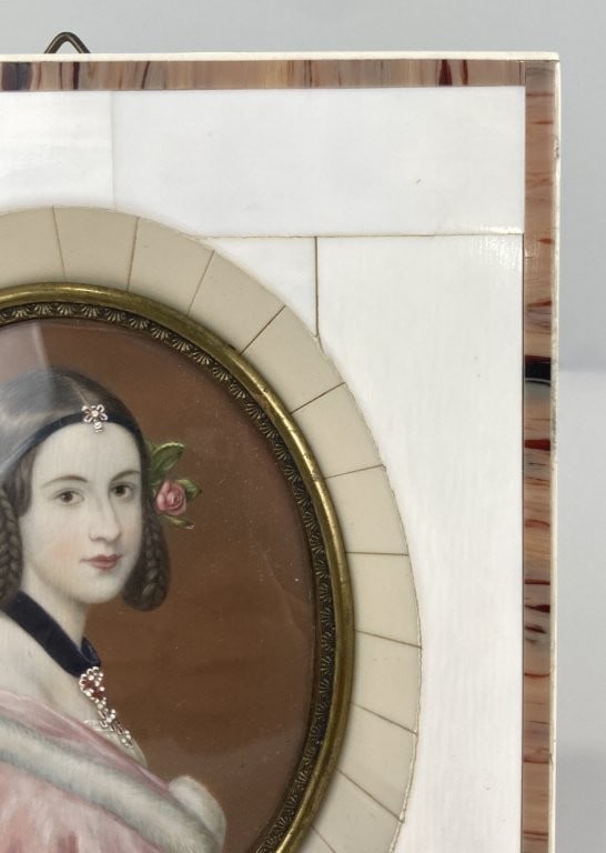 Joseph Stieler Jane Erskine Miniature Portrait - 3